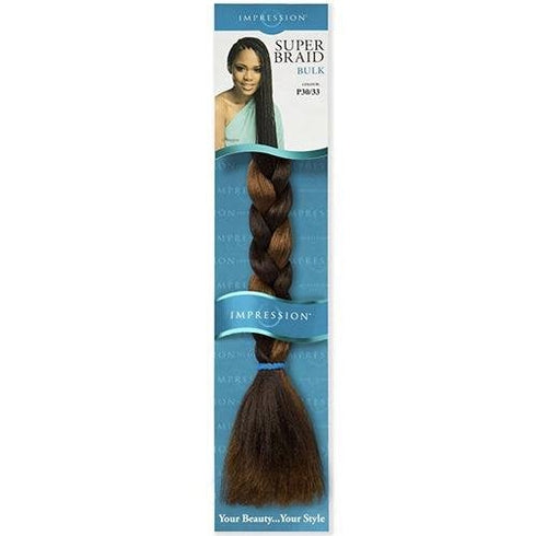 Impression Super Braid Bulk Plaits Braids Hair Extension 86" Long - All Colors